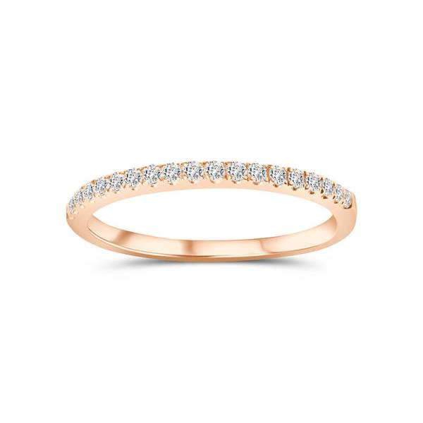 Alliance Diamant Sertie Griffes Demi Tour