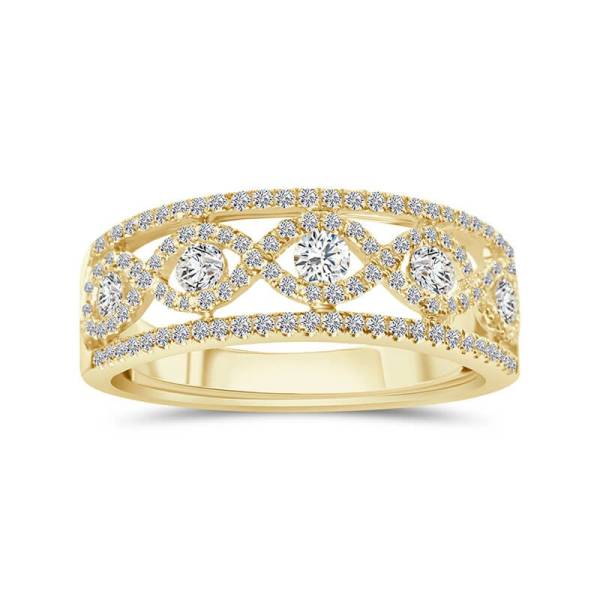 Bague Alliance Diamant 