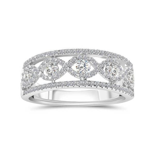 Bague Alliance Diamant 