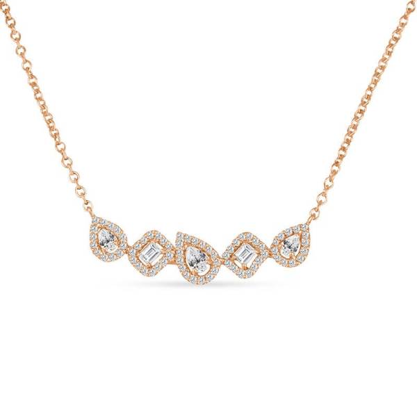 Collier Diamant Emma Poire et Emeraude