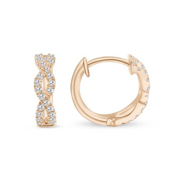 Boucles D'oreilles Créoles Tressé