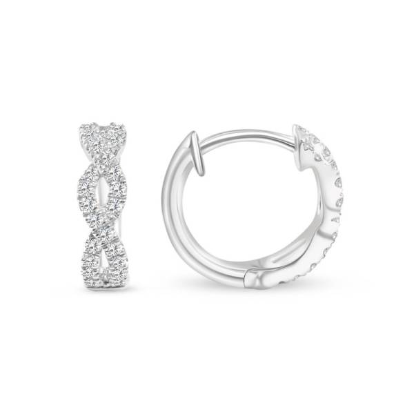 Boucles D'oreilles Créoles Tressé